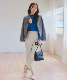 Tiaclasse 【洗える】テーパードパンツ