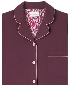 une nana cool MADE WITH LIBERTY FABRIC 綿混ソフト天竺 半袖パジャマ