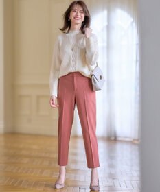 ANY SIS 【大人百花掲載 ヨンアさん着用】シリーズ累計7万本突破！サーモ2WAYストレッチ テーパードパンツ