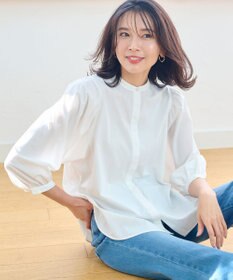 ANY 【UVカット・吸水速乾・抗菌防臭】バルーンスリーブブラウス