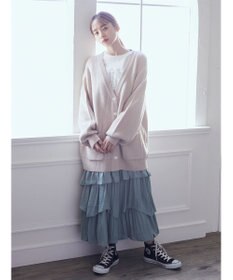 earth music&ecology ランダムティアードスカート