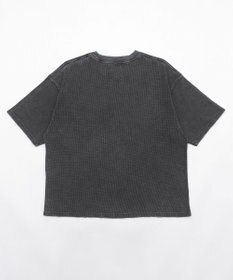 WEGO 【ユニセックス着用ITEM/MLサイズ展開】ブリーチワッフルダメージグラフィックT（SS）