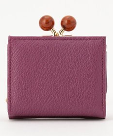 UNBILLION perche アクリル玉三つ折りミニサイフ