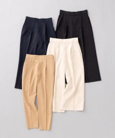 組曲 【ストレッチ・イージーケア】オシャクロス テーパードパンツ