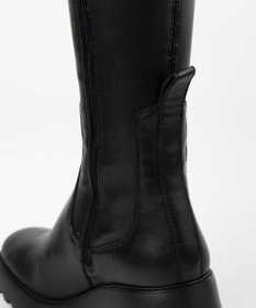 BONTRE 【UNISA/ウニサ】ストレッチタンクソールロングブーツ