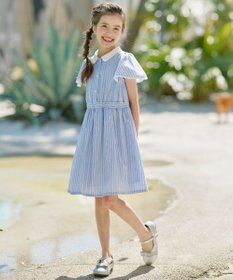 組曲 KIDS 【110-140㎝】サマーストライプ ワンピース