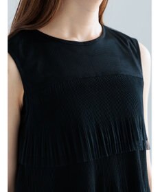 Te chichi ティアードチュールプリーツブラウス