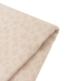 Green Parks レオパードジャガードストール