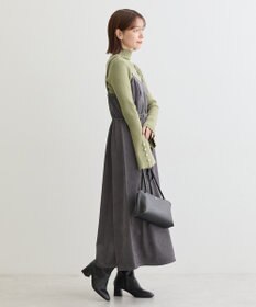 Green Parks ・ＳＵＧＡＲ　ＳＰＯＯＮ　スエードポンチキャミワンピ