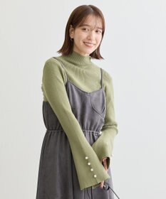 Green Parks ・ＳＵＧＡＲ　ＳＰＯＯＮ　スエードポンチキャミワンピ