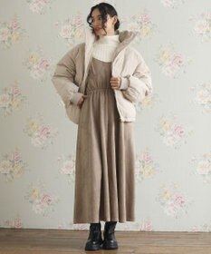 Green Parks ・ＳＵＧＡＲ　ＳＰＯＯＮ　スエードポンチキャミワンピ