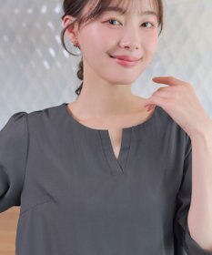 Tiaclasse L 【新色追加】バイカラーチュニック