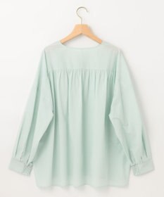 組曲 【洗える】ナチュラルローンスキッパー ブラウス