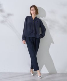 YECCA VECCA ストレッチピンタックパンツ