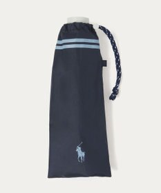MOONBAT 【 遮光率100％/遮熱/UV/軽量】POLO RALPH LAUREN（ポロ ラルフローレン）晴雨兼用日傘 ワンポイント ポロポニー バイカラー  折りたたみ傘