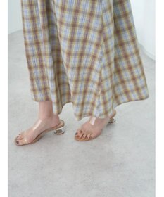 earth music&ecology ホルターネックシャーリングワンピース