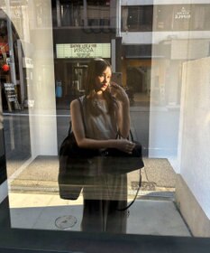 Green Parks AnriettMusee ノースリーブタックペプラムブラウス