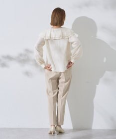 YECCA VECCA ストレッチピンタックパンツ