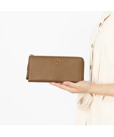 LANVIN en Bleu アーリ Lファスナー長財布