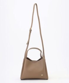 LA BAGAGERIE ソフトシュリンク2WAYハンドバッグ small