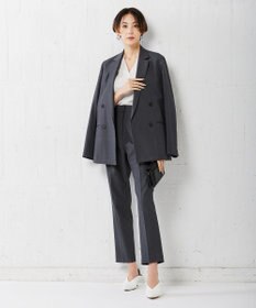 ICB 【セットアップ対応・洗える】 LooseWeave テーパードパンツ