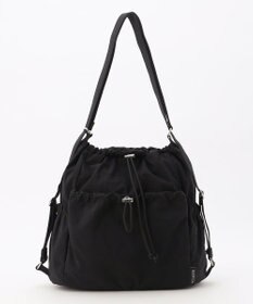 LA BAGAGERIE 【MONICA】クリンクルナイロン　ドロスト2WAYバッグ