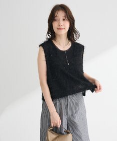 Green Parks フェザーヤーンショートベスト