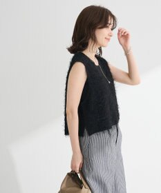 Green Parks フェザーヤーンショートベスト