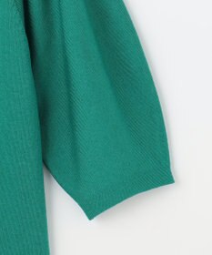 ANY 【洗濯機可】パフスリーブニットプルオーバー