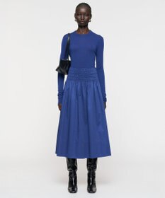 JOSEPH 【洗える】コットンサティーン　スカート