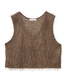 Green Parks フェザーヤーンショートベスト