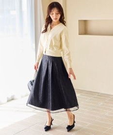 Feroux 【先行予約】美シルエット ニット カーディガン