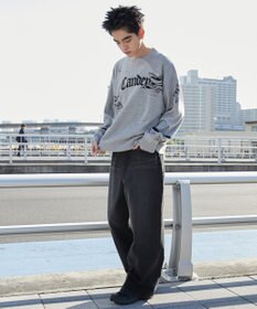 WEGO 【ユニセックス着用ITEM】ダメージジャガードニットプルオーバー