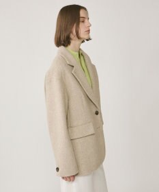 GRACE CONTINENTAL ヘリンボーンツイードジャケット