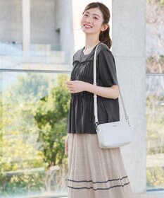 Tiaclasse シャーリングカットソートップス