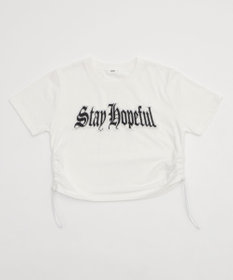 WEGO グラフィックサイドドロストショートT