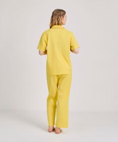 une nana cool 【綿100%】70/2 天竺 半袖開襟パジャマ MADE WITH LIBERTY FABRIC