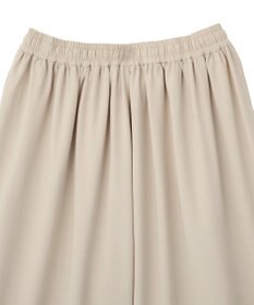 Green Parks イージーケアワイドガウチョパンツ