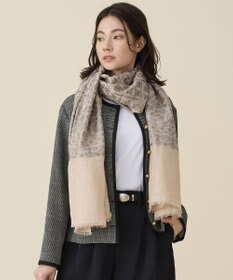 自由区 レースエンブロイダリー ストール