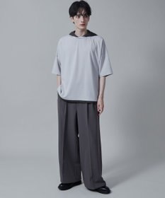 WEGO フェイクレイヤードフードT（S）