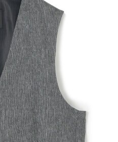 JOSEPH HOMME 新柄【洗える/ストレッチ/シワになりにくい/セットアップ対応可】クールドッツストレッチ ジレ