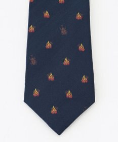 J.PRESS MEN 【J.PRESS JOKE TIE COLLECTION】飛んで火にいる夏の虫