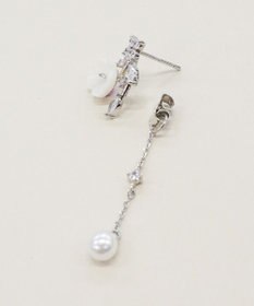 Tiaclasse 【金属アレルギー対応】 シアーフラワードロップピアス