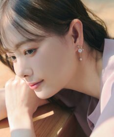 Tiaclasse 【金属アレルギー対応】 シアーフラワードロップピアス