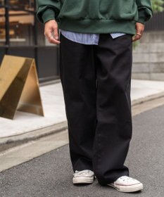 WEGO 【ユニセックス着用アイテム/ウエストゴム】ワーカーズパンツ