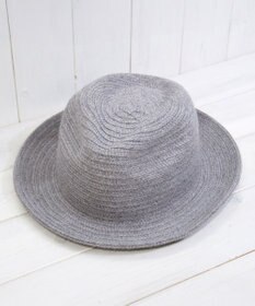 石田製帽 ウールニットブレード　中折れハット