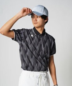 FILA GOLF／marie claire 【Kappa】柄半袖ポロシャツ