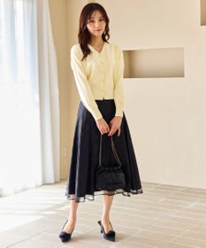 Feroux 【先行予約】美シルエット ニット カーディガン