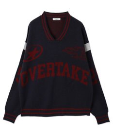 WEGO 【ユニセックス着用ITEM】ラインリブゲームロゴプルオーバー