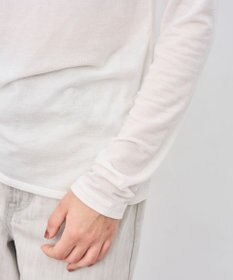 uncrave リヨセルカシミヤベア タートルトップス